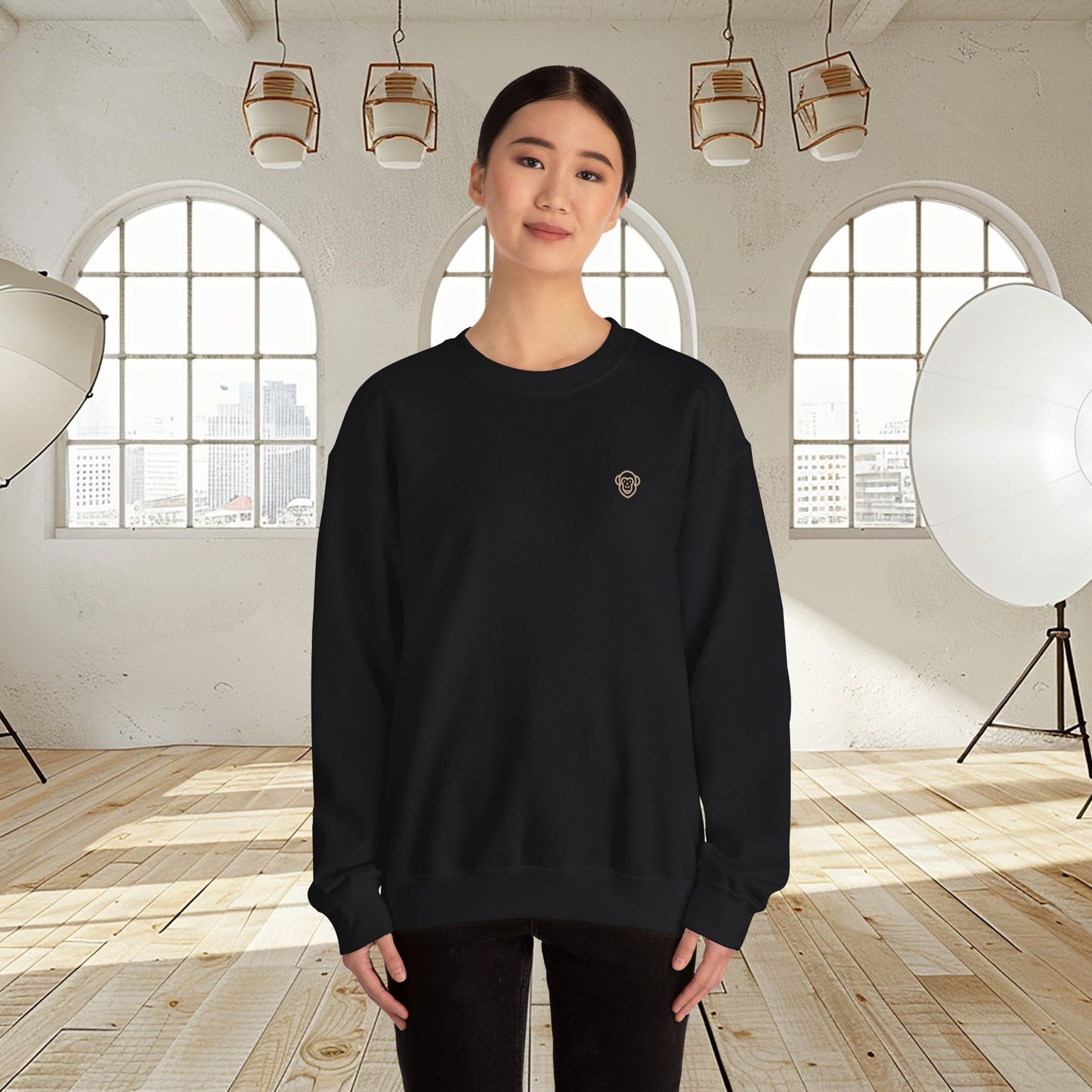 Unisex fit sweatshirt "MONKEY CENTRAL"