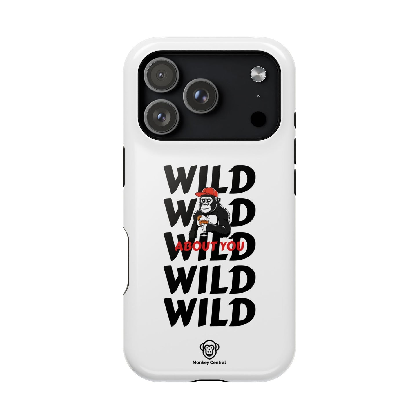 Magnetic impact-resistant phone case "WILD ABOUT YOU"
