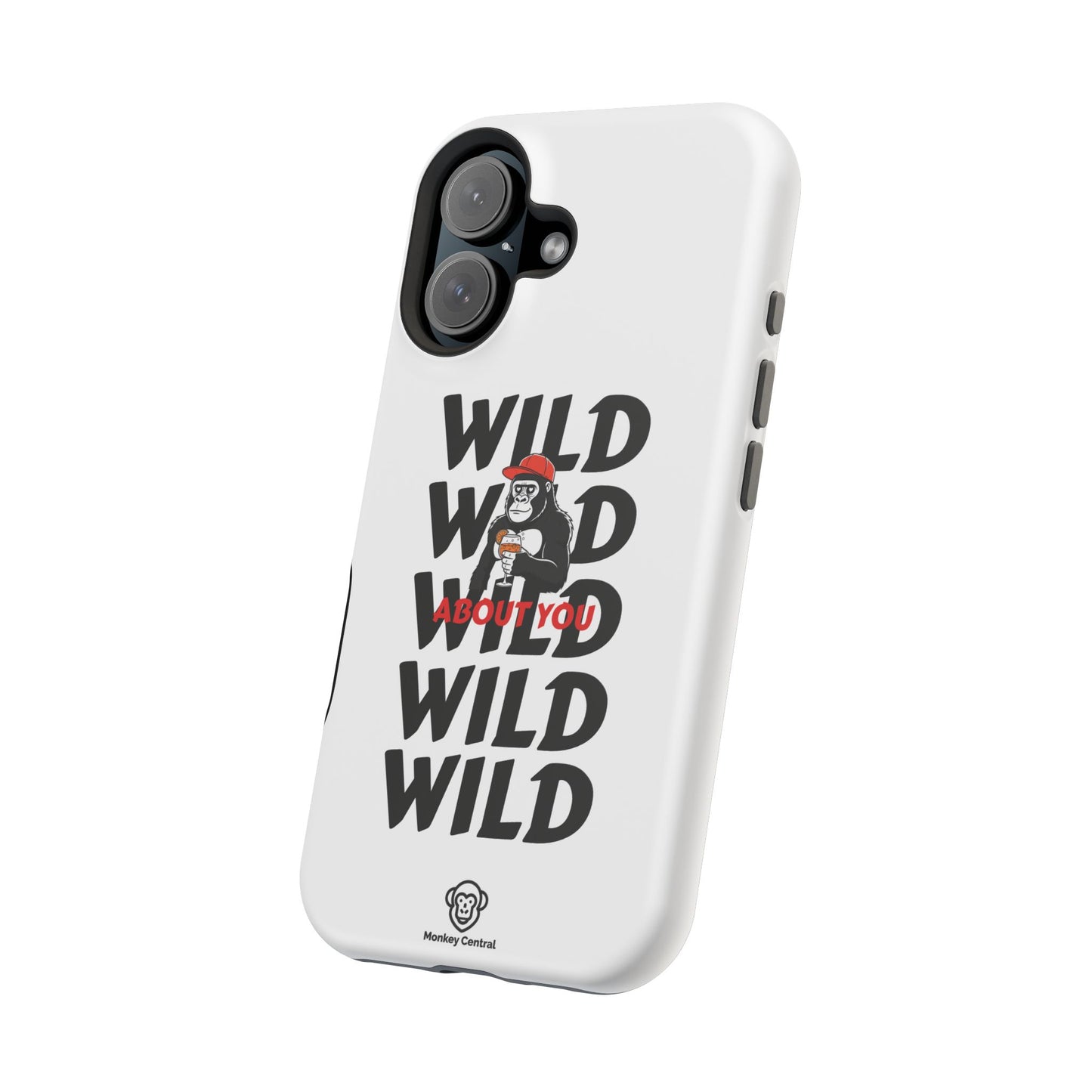 Magnetic impact-resistant phone case "WILD ABOUT YOU"