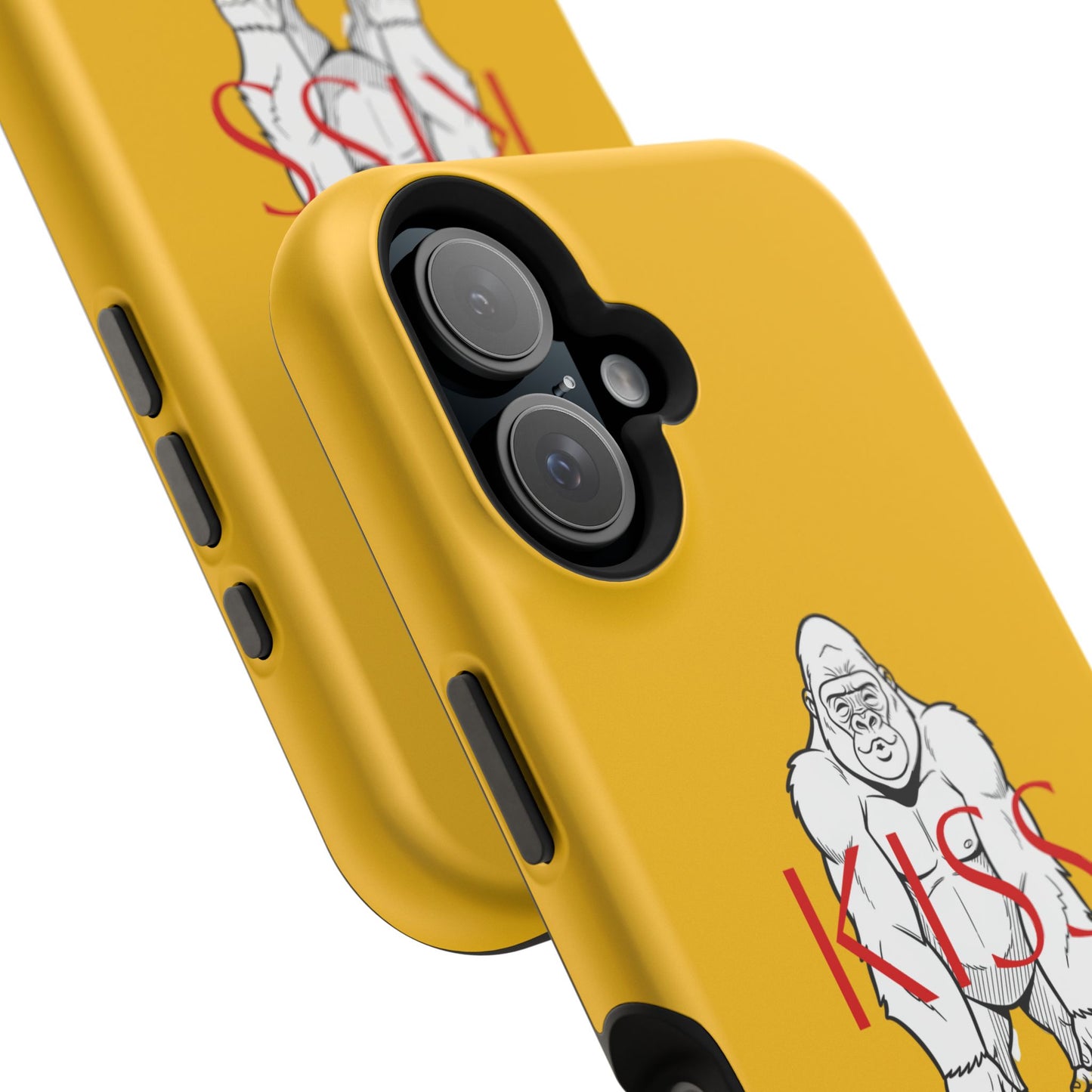 Magnetic impact-resistant phone case "KISS ME NOW"