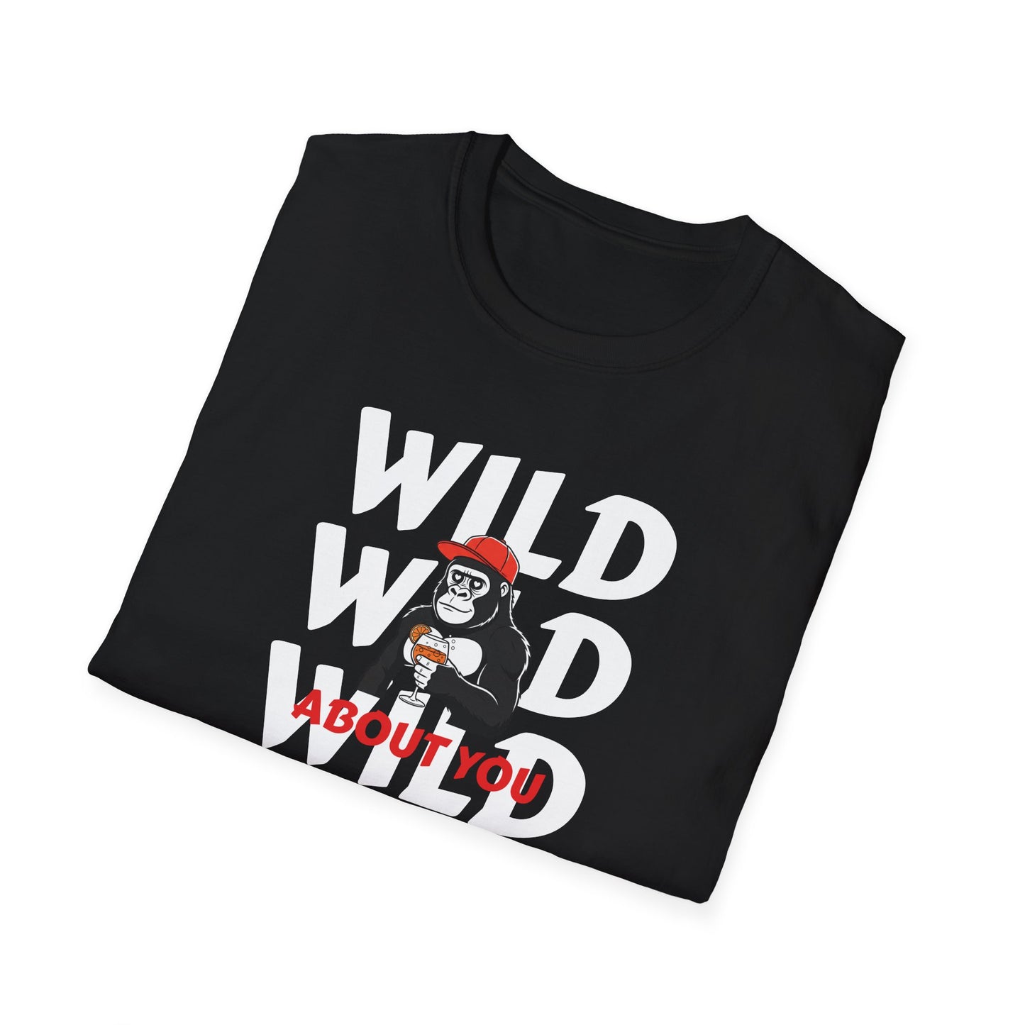 Unisex fit t-shirt "WILD ABOUT YOU"