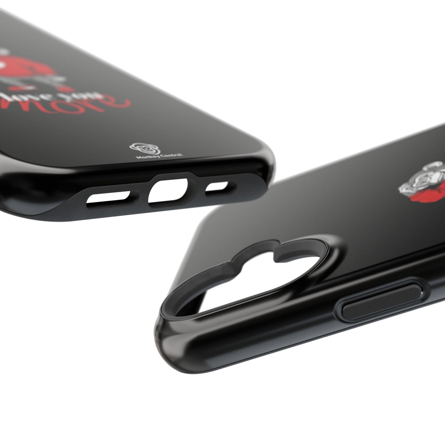 Magnetic impact-resistant phone case "LOVE YOU MORE"