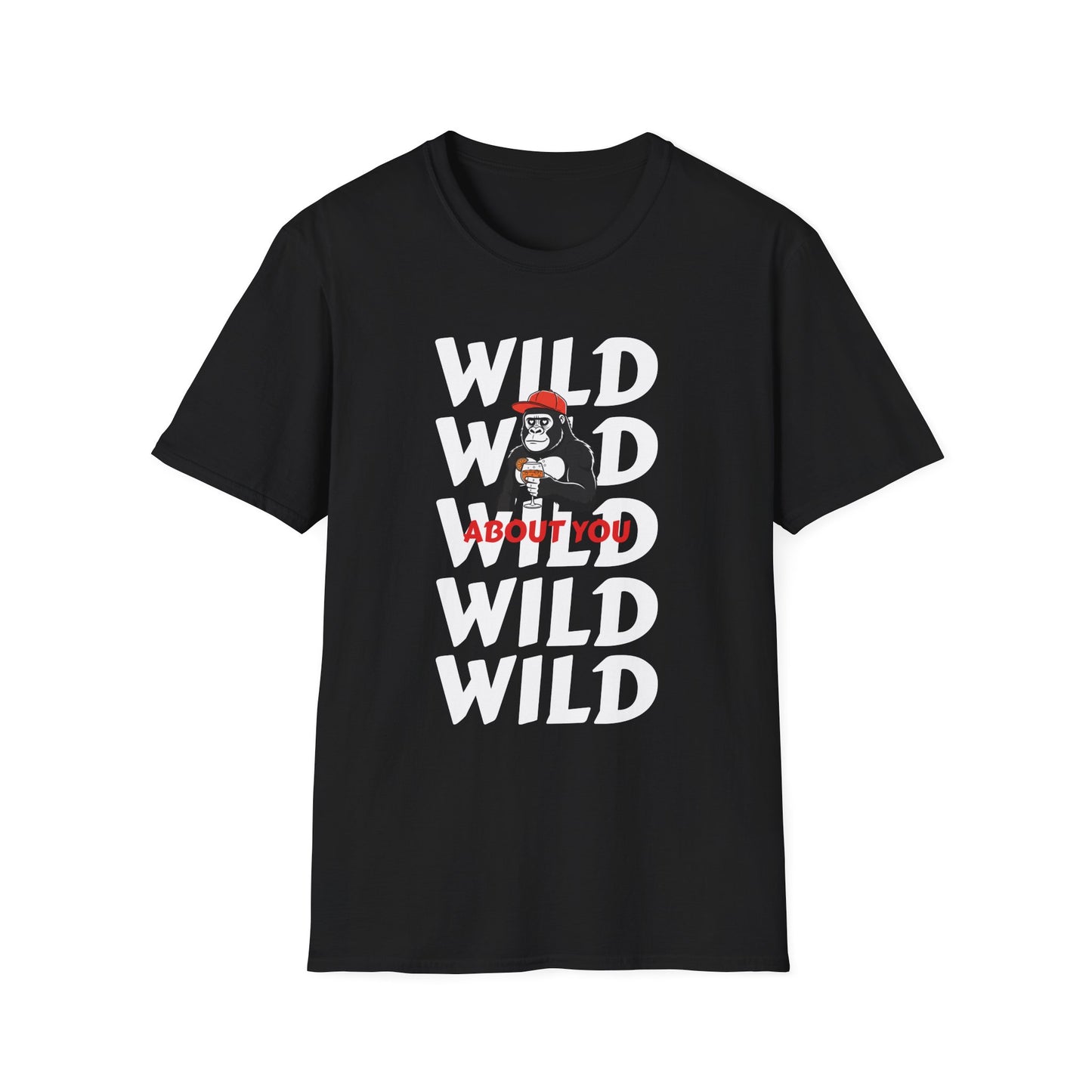 Unisex fit t-shirt "WILD ABOUT YOU"