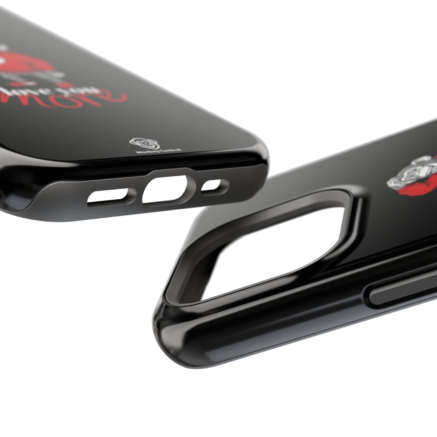 Magnetic impact-resistant phone case "LOVE YOU MORE"