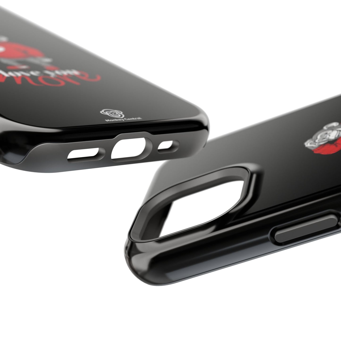 Magnetic impact-resistant phone case "LOVE YOU MORE"
