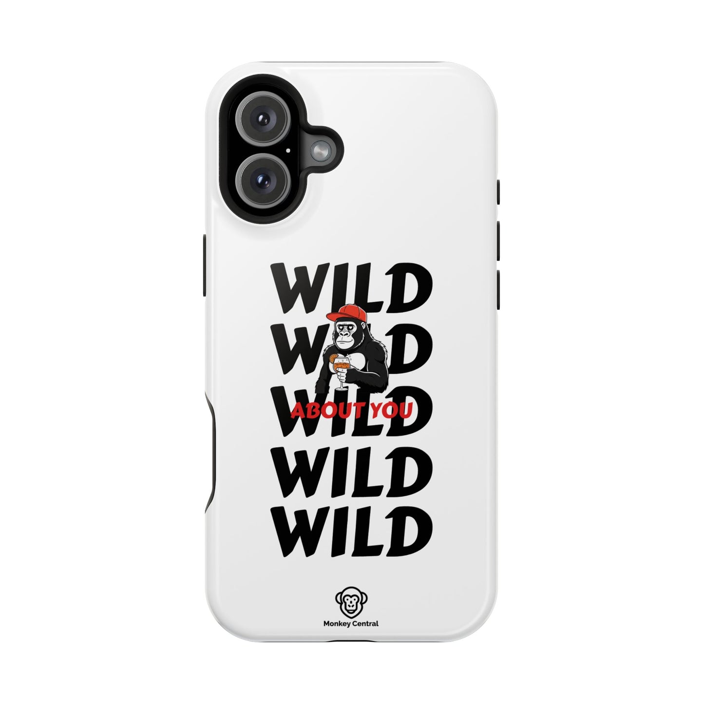 Magnetic impact-resistant phone case "WILD ABOUT YOU"