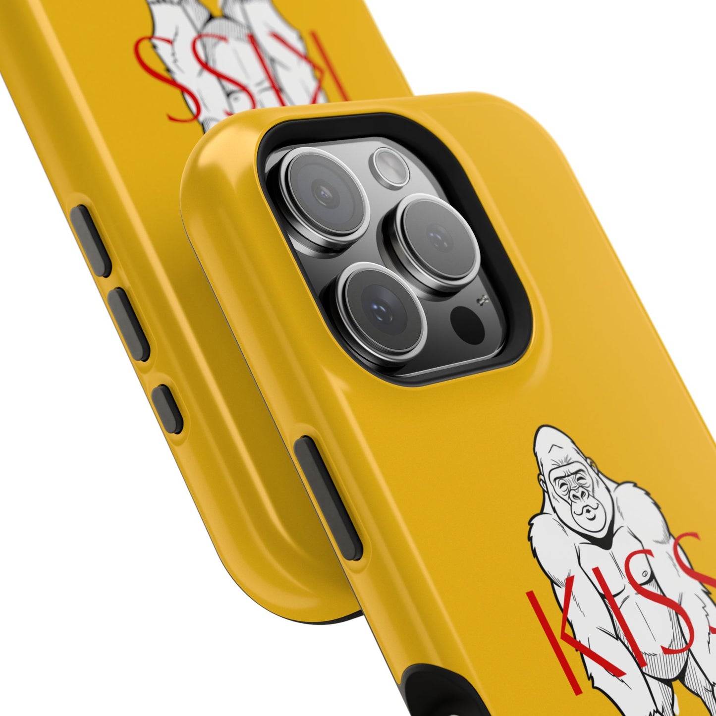Magnetic impact-resistant phone case "KISS ME NOW"