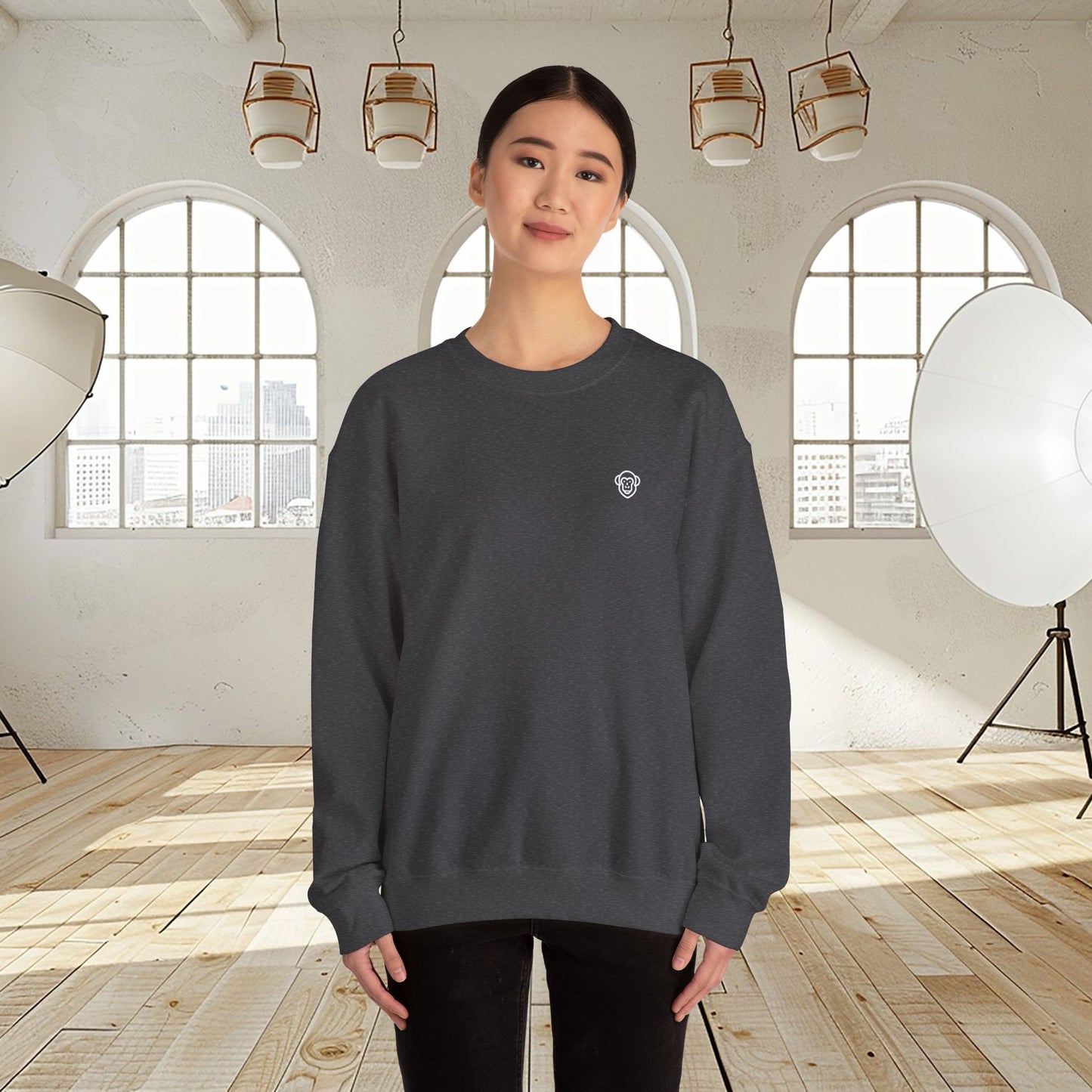 Unisex fit sweatshirt "MONKEY CENTRAL"