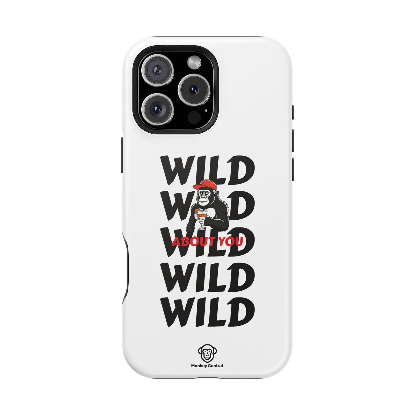 Magnetic impact-resistant phone case "WILD ABOUT YOU"