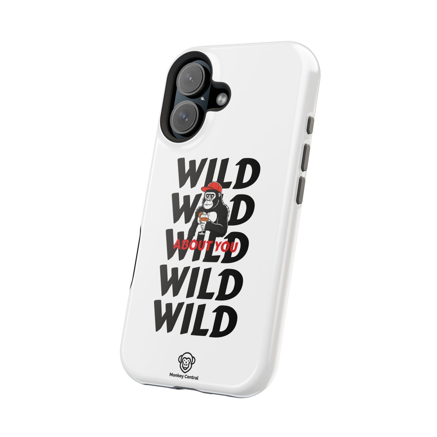 Magnetic impact-resistant phone case "WILD ABOUT YOU"