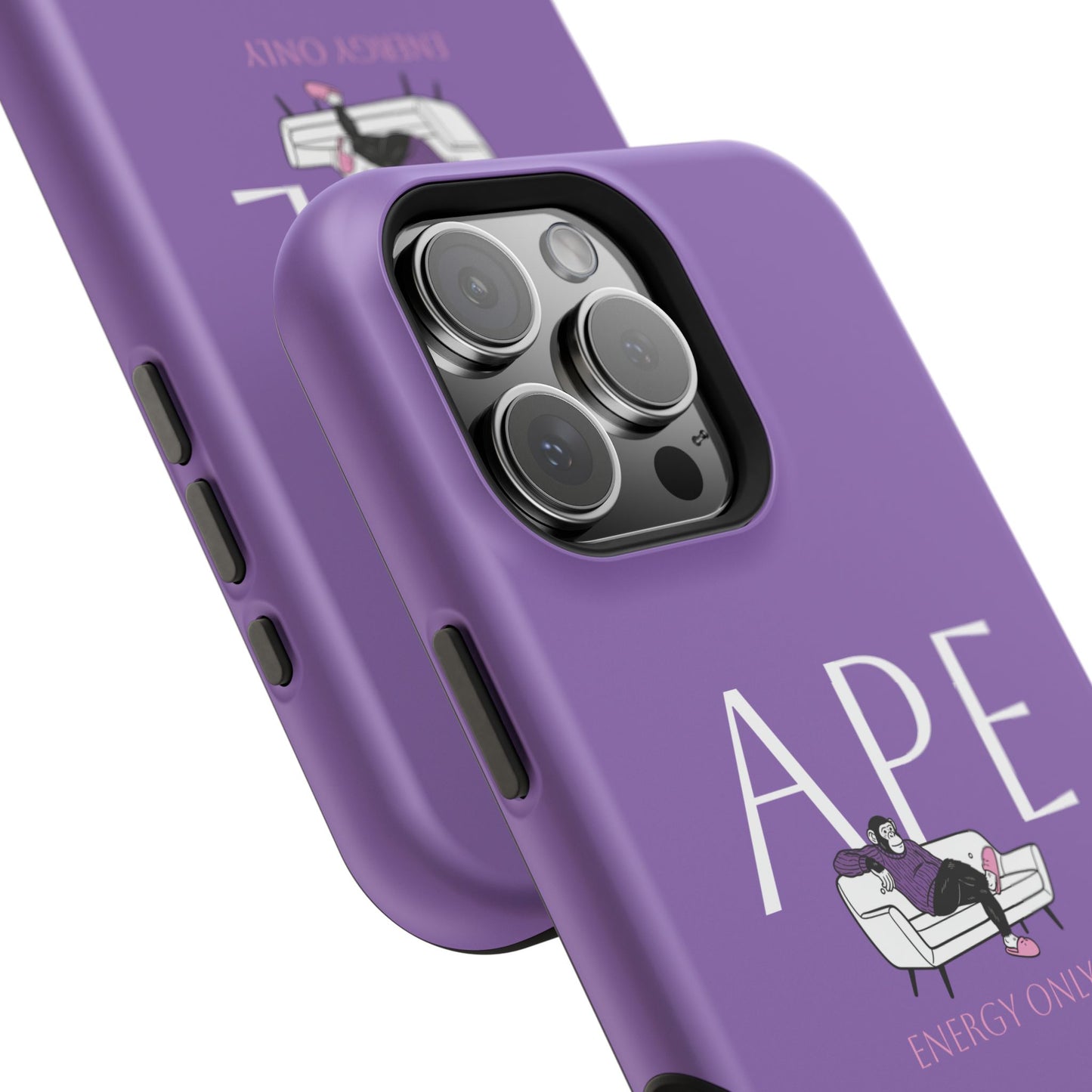 Magnetic impact-resistant phone case "APE ENERGY ONLY"