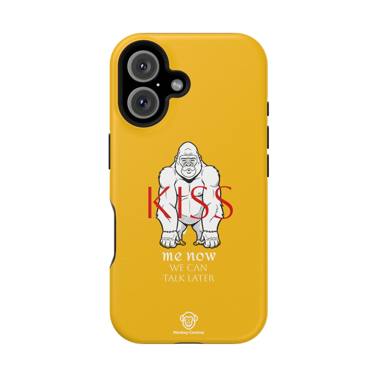 Magnetic impact-resistant phone case "KISS ME NOW"