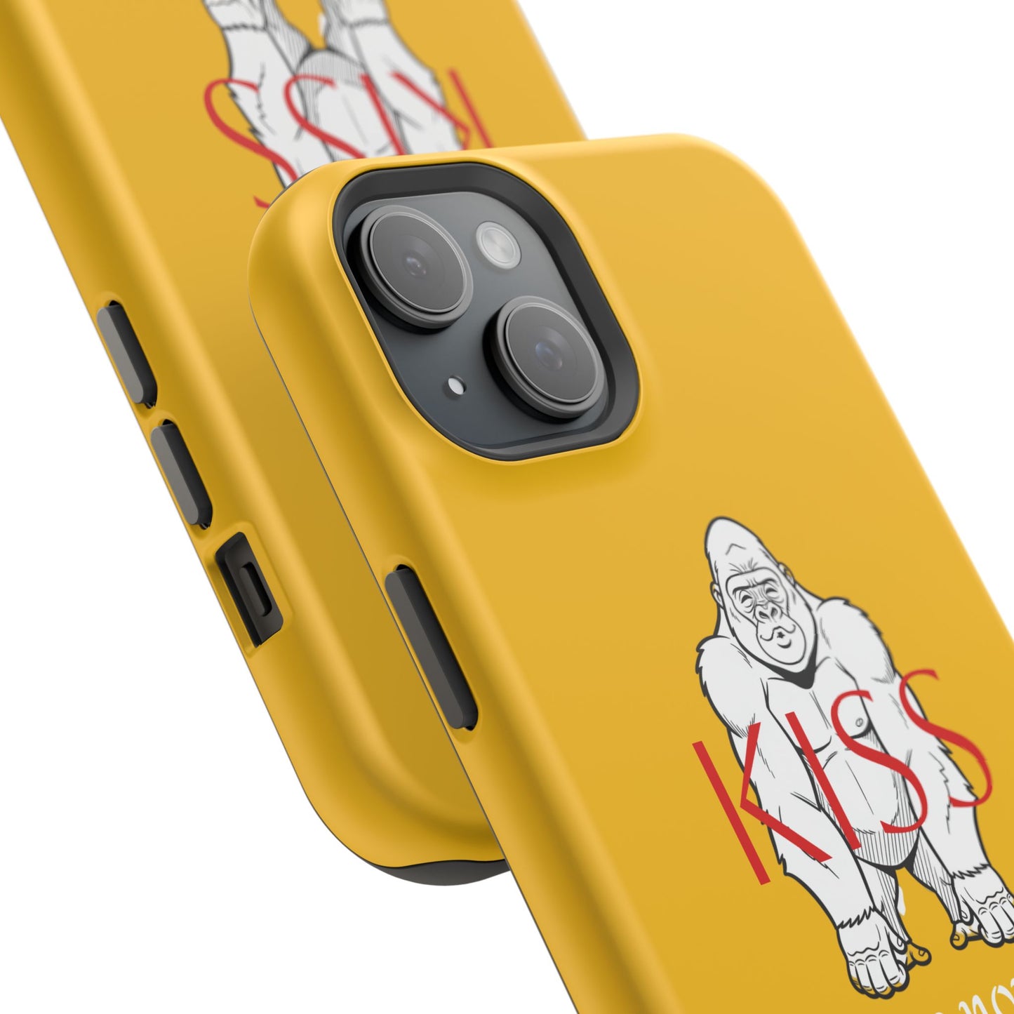 Magnetic impact-resistant phone case "KISS ME NOW"