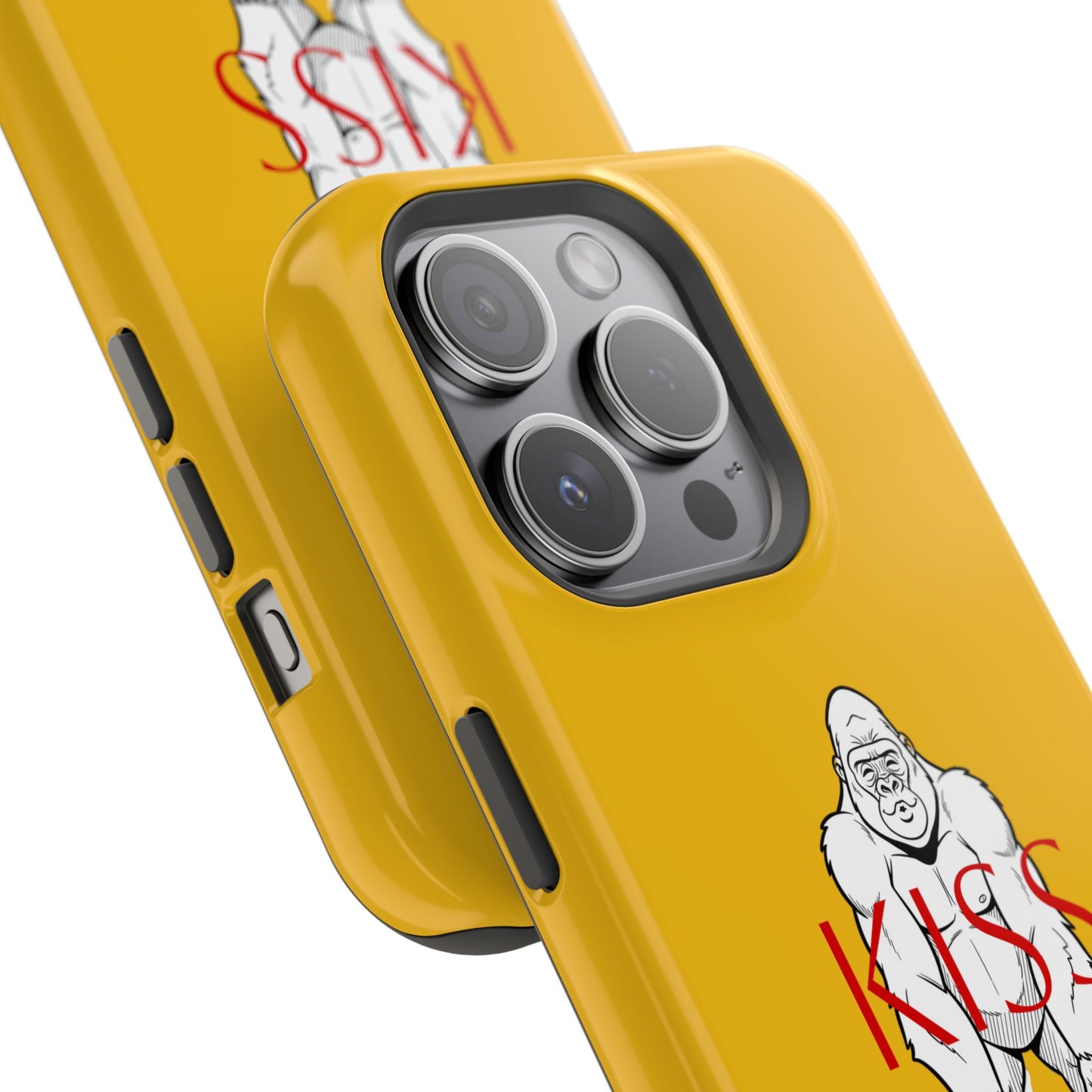 Magnetic impact-resistant phone case "KISS ME NOW"