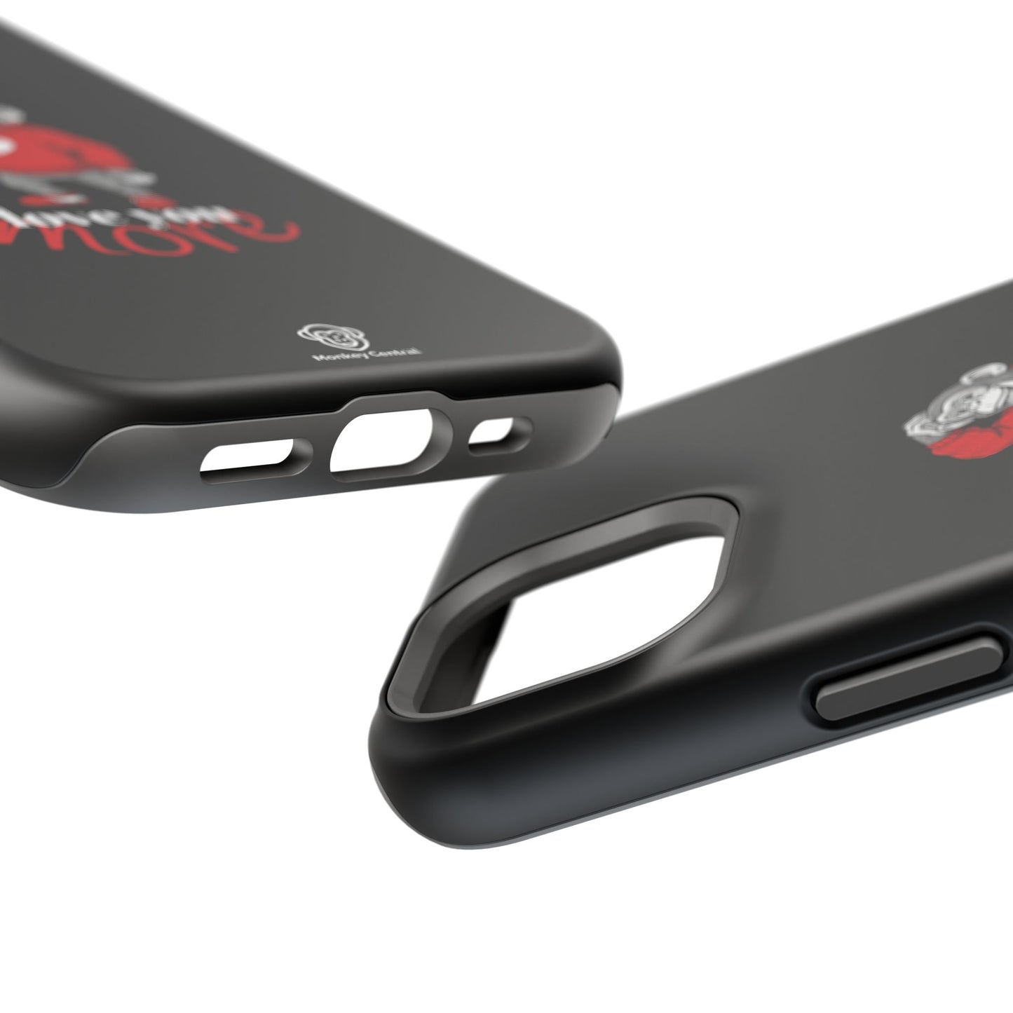 Magnetic impact-resistant phone case "LOVE YOU MORE"
