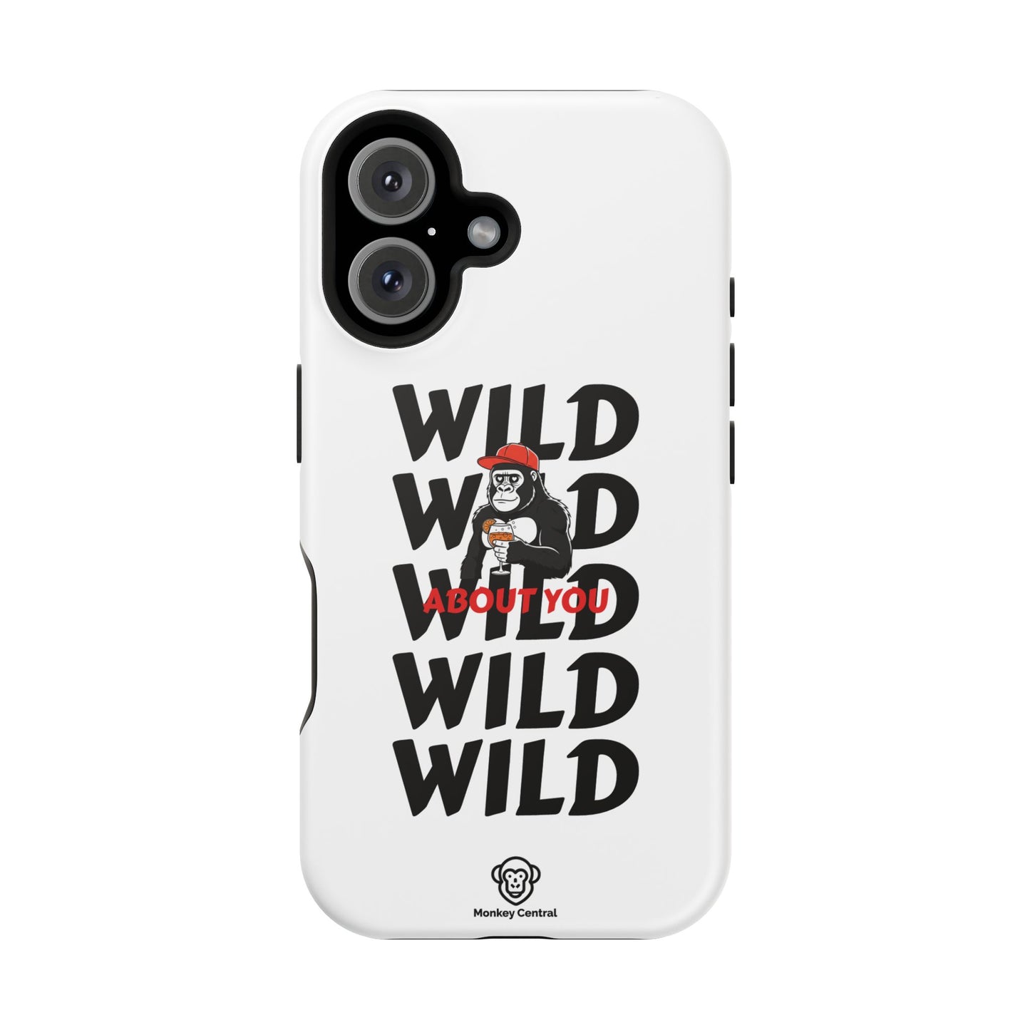 Magnetic impact-resistant phone case "WILD ABOUT YOU"