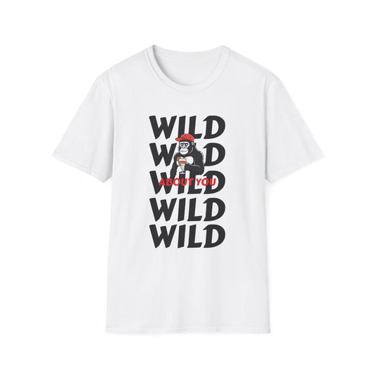 Unisex fit t-shirt "WILD ABOUT YOU"