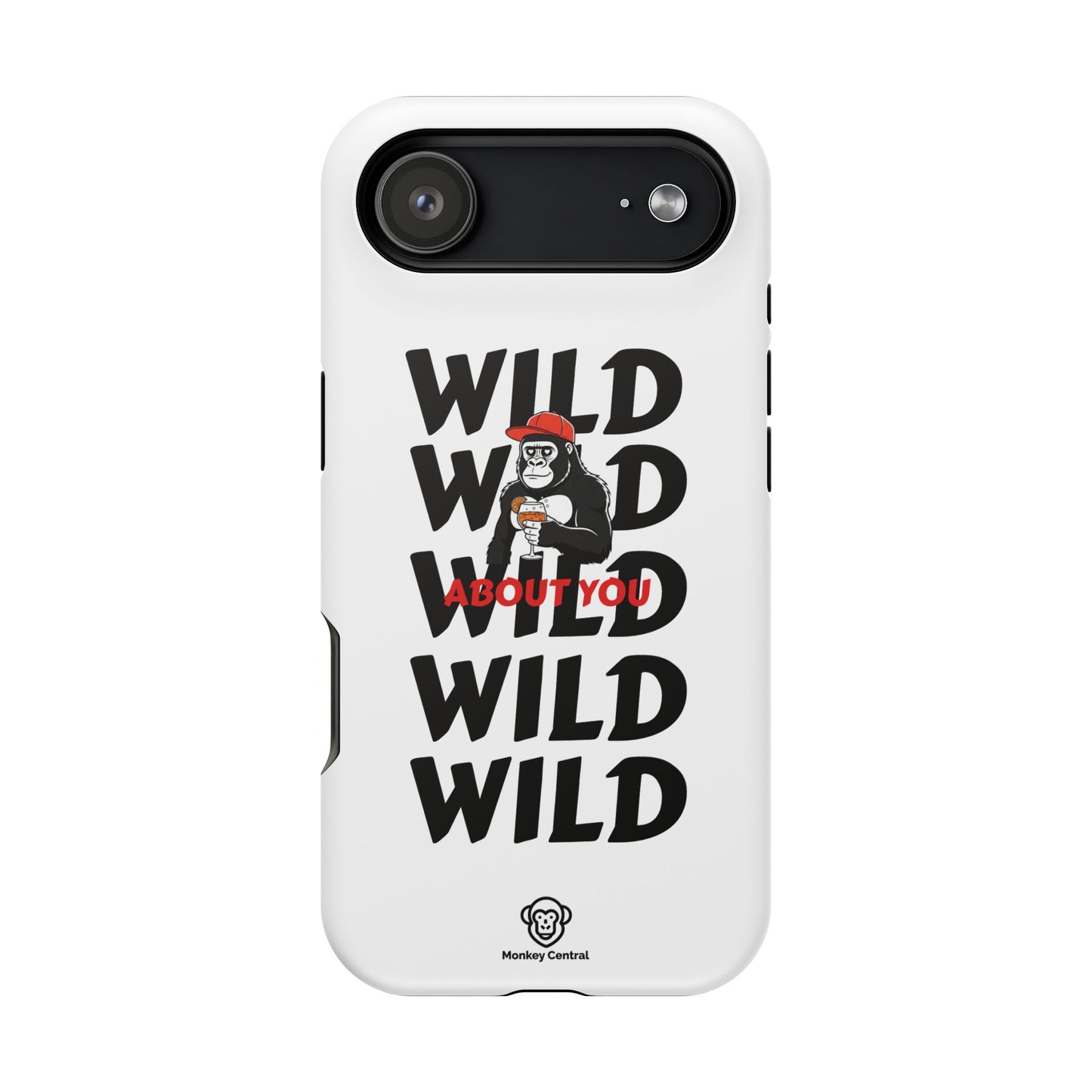 Magnetic impact-resistant phone case "WILD ABOUT YOU"
