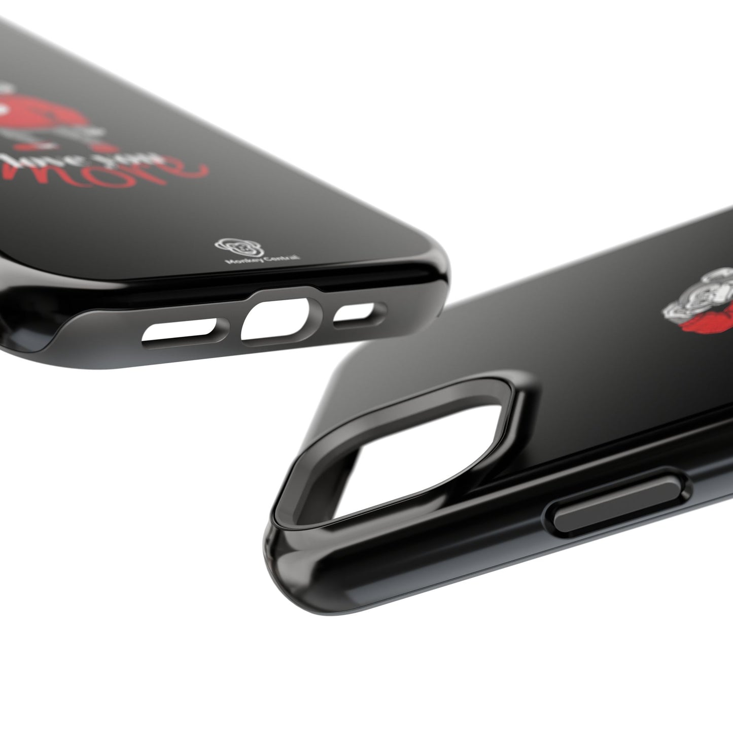 Magnetic impact-resistant phone case "LOVE YOU MORE"