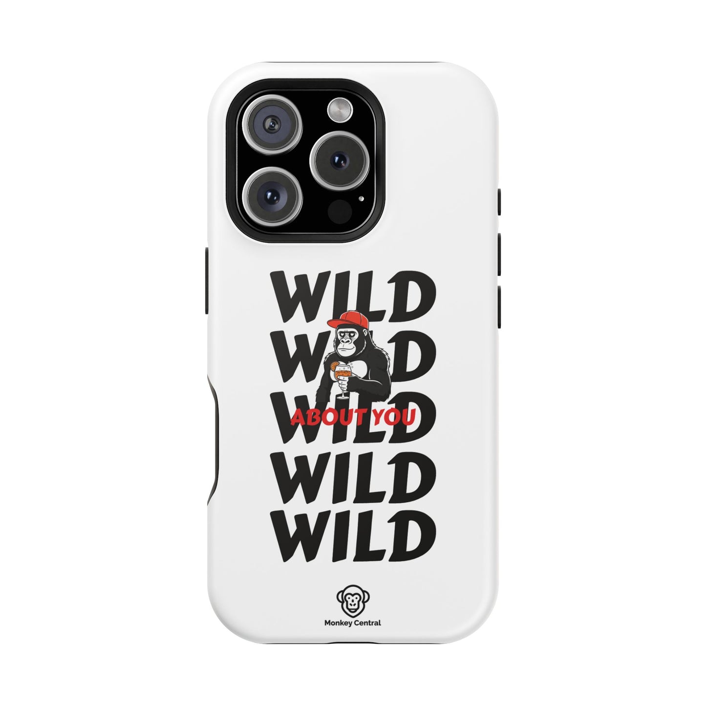 Magnetic impact-resistant phone case "WILD ABOUT YOU"