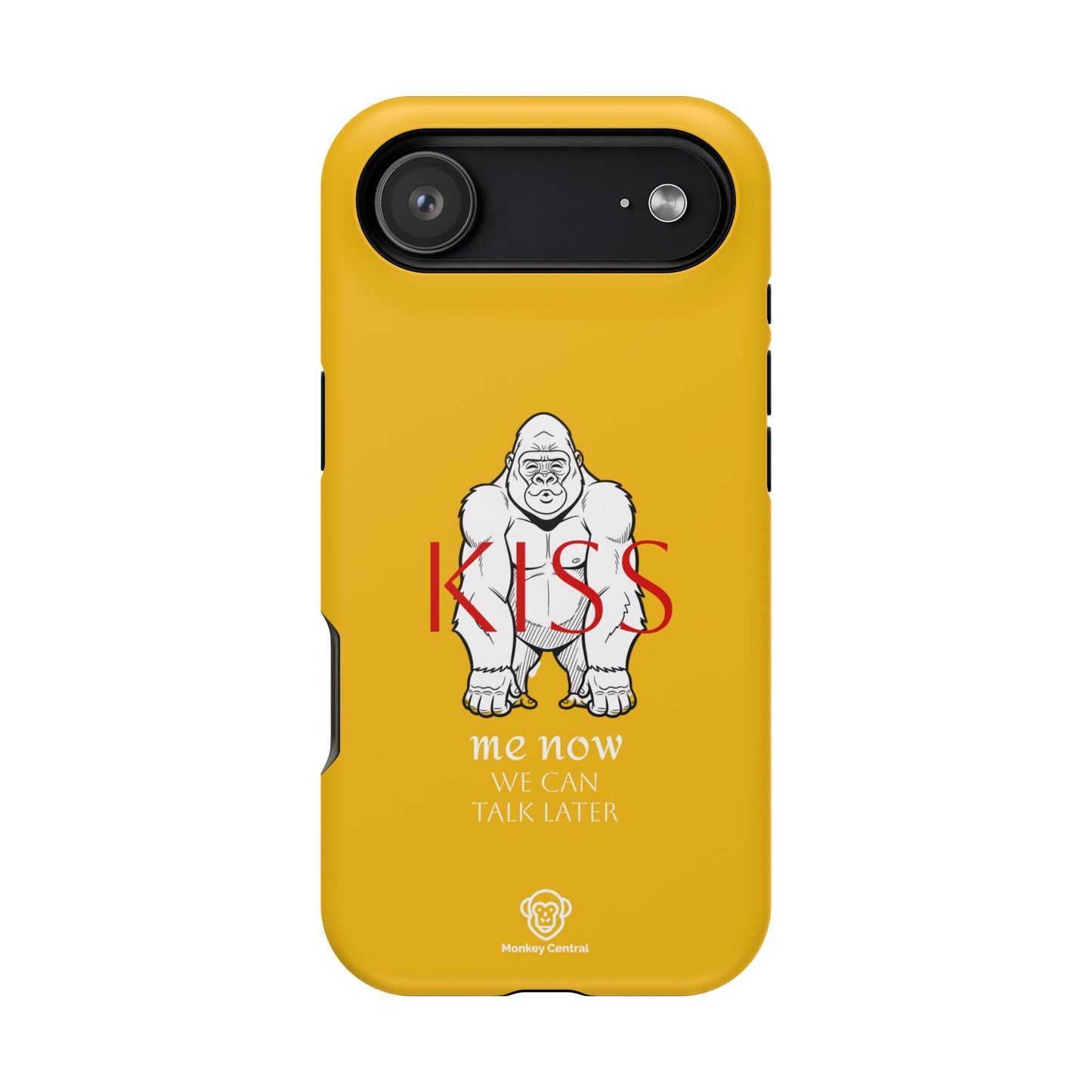 Magnetic impact-resistant phone case "KISS ME NOW"