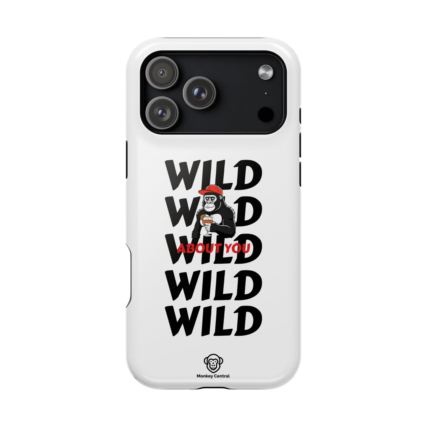 Magnetic impact-resistant phone case "WILD ABOUT YOU"