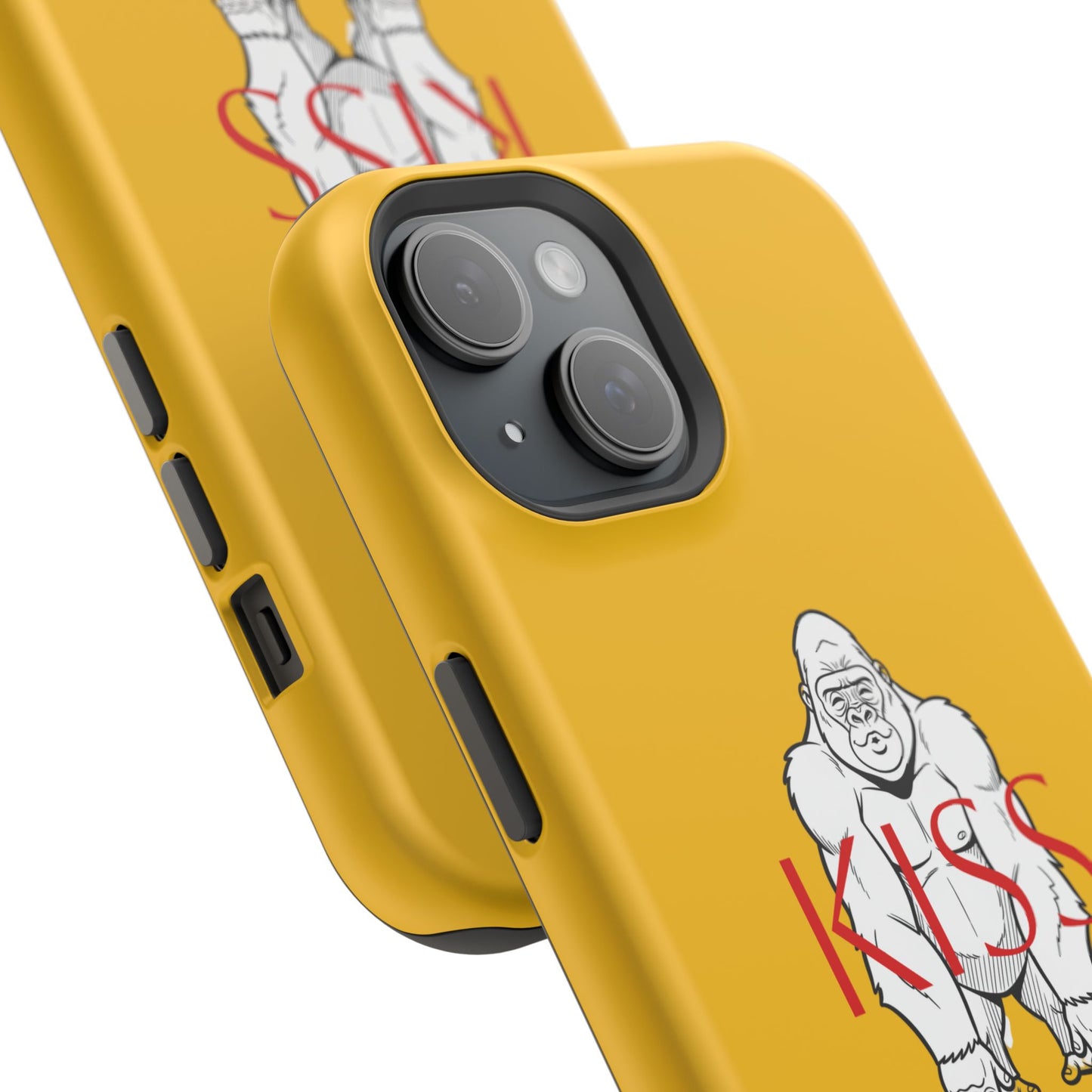 Magnetic impact-resistant phone case "KISS ME NOW"