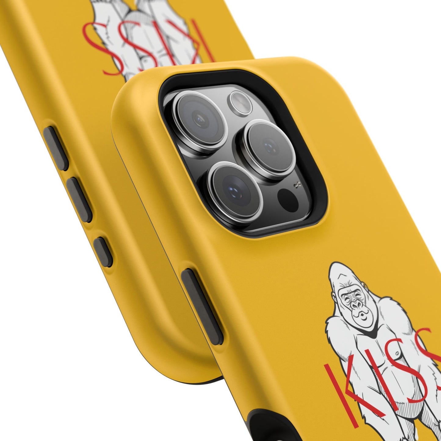 Magnetic impact-resistant phone case "KISS ME NOW"