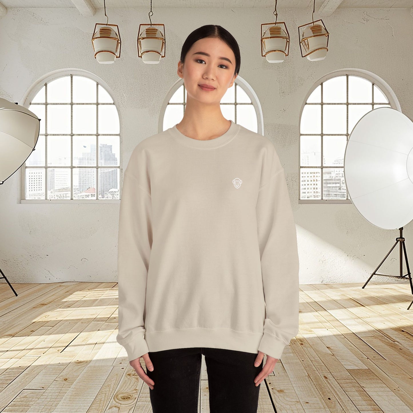 Unisex fit sweatshirt "MONKEY CENTRAL"