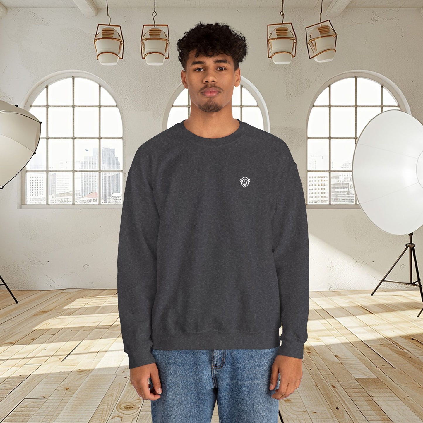 Unisex fit sweatshirt "MONKEY CENTRAL"