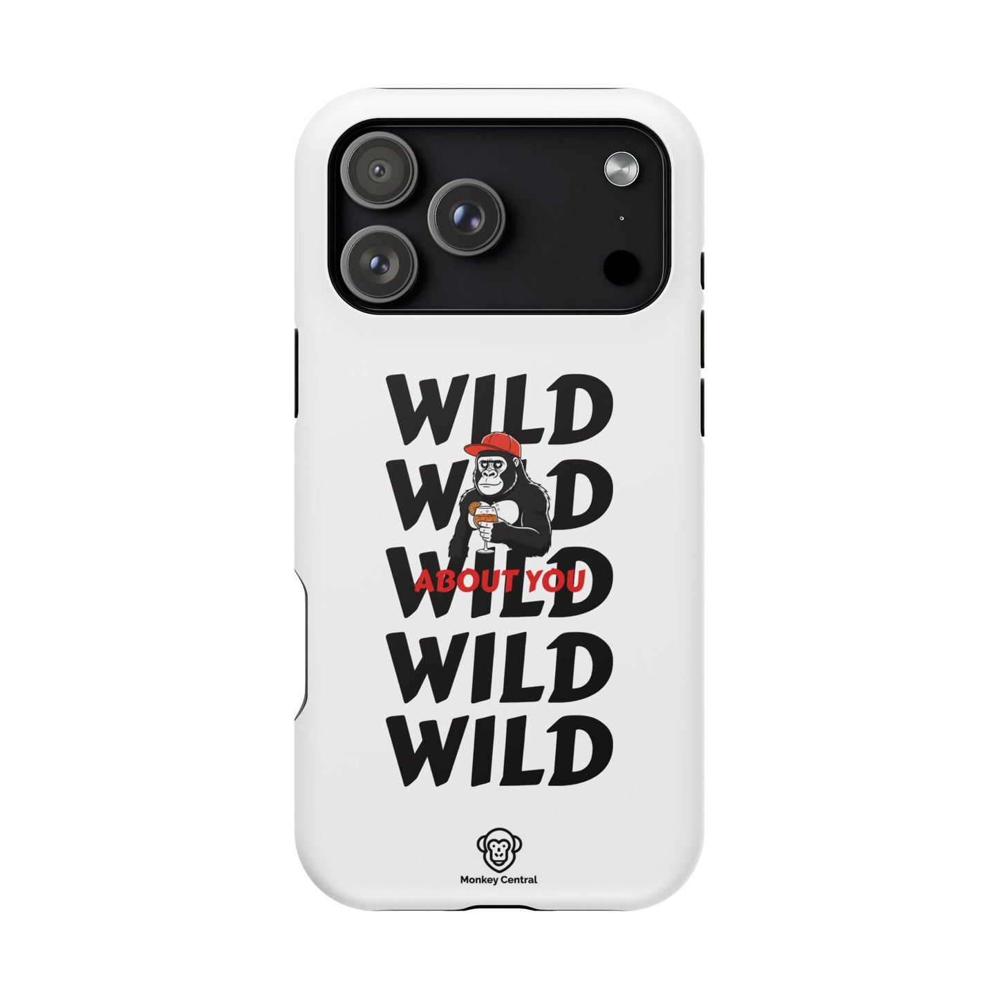 Magnetic impact-resistant phone case "WILD ABOUT YOU"