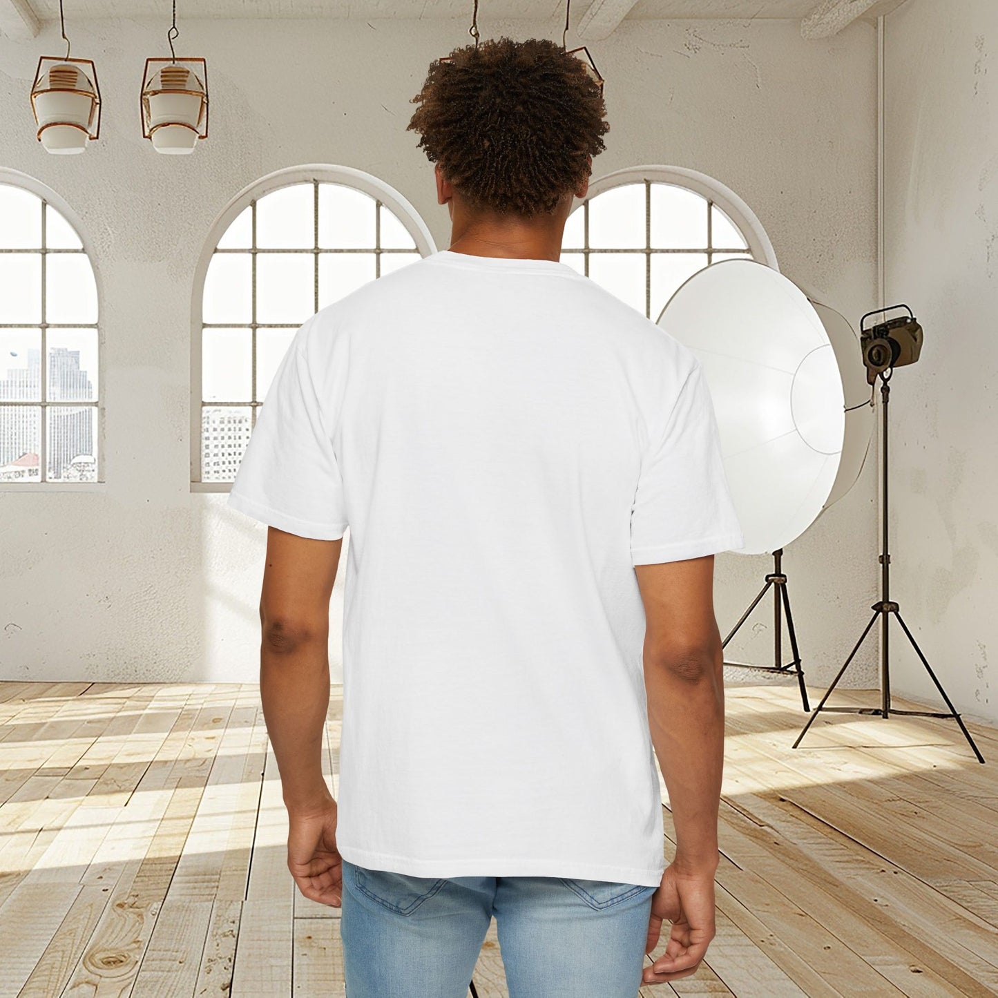 Unisex fit t-shirt "I AM DONE"