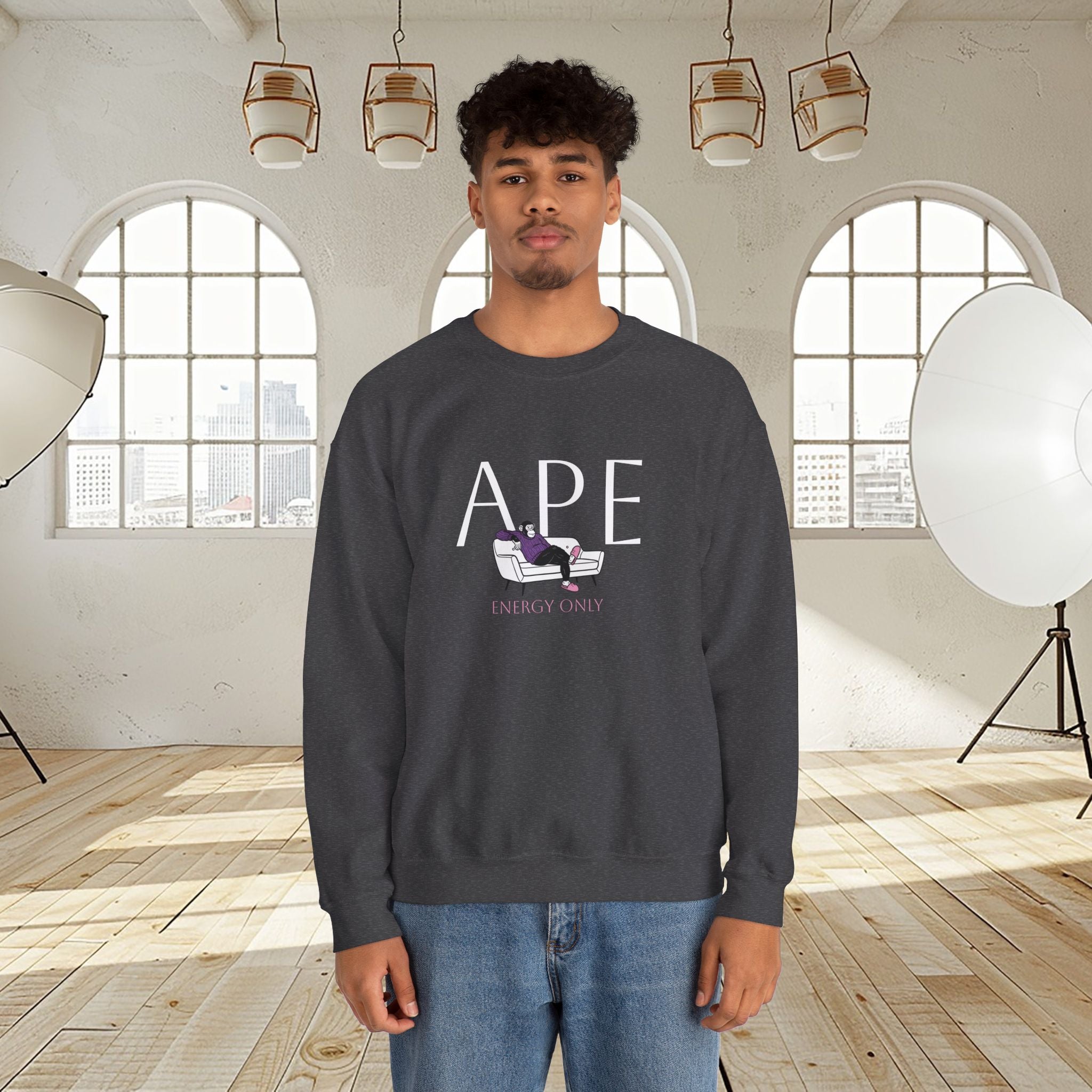 Loose fit sweatshirt