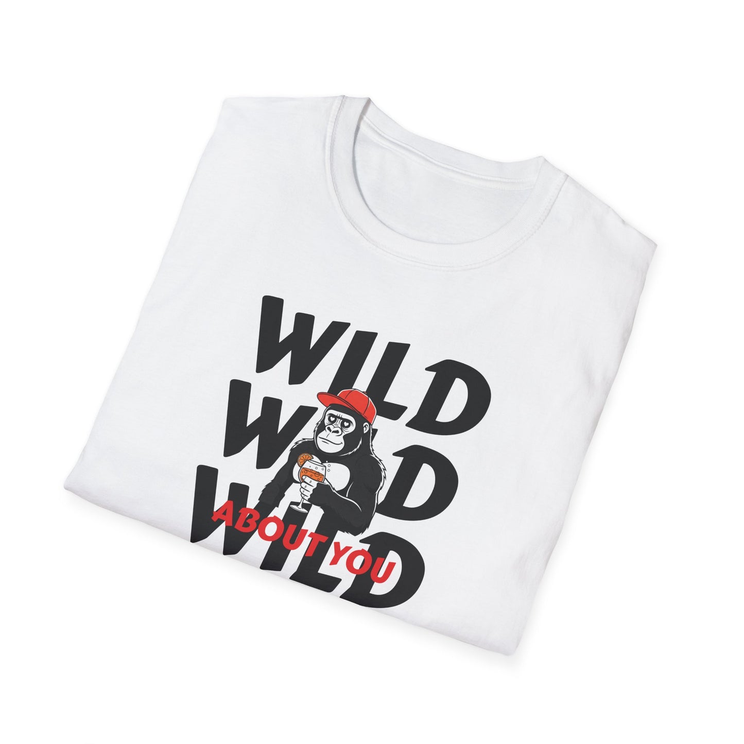 Unisex fit t-shirt "WILD ABOUT YOU"