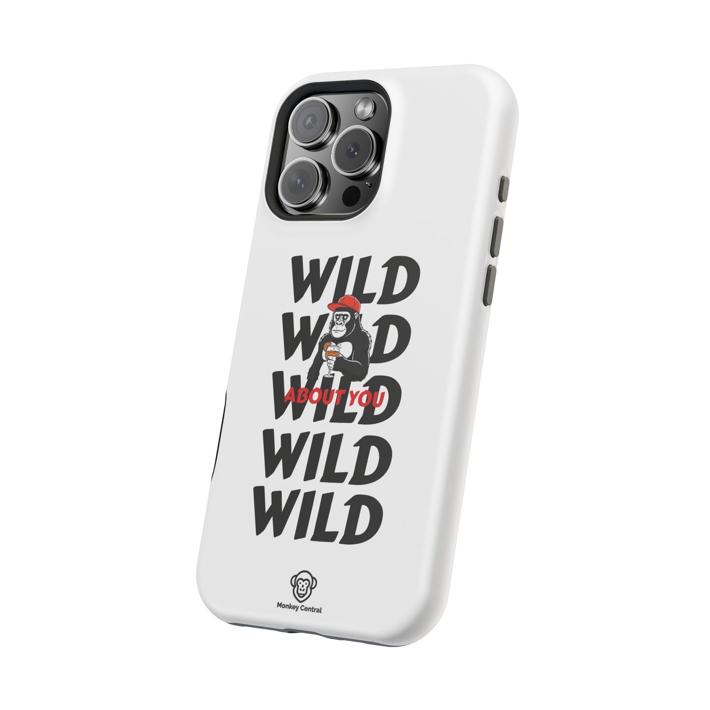 Magnetic impact-resistant phone case "WILD ABOUT YOU"