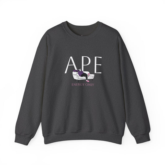 Loose fit sweatshirt "APE ENERGY ONLY"