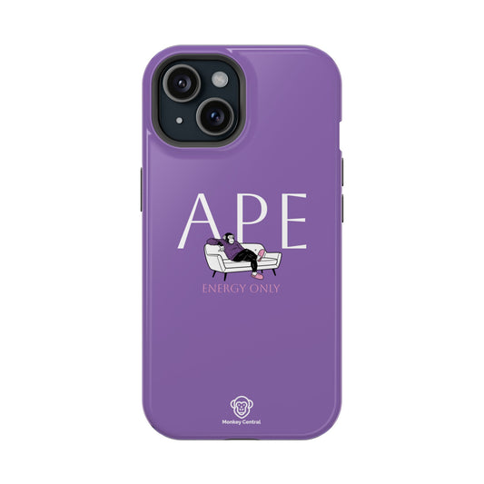 Magnetic impact-resistant phone case "APE ENERGY ONLY"
