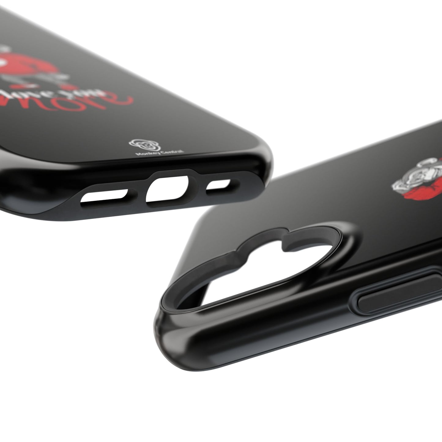 Magnetic impact-resistant phone case "LOVE YOU MORE"