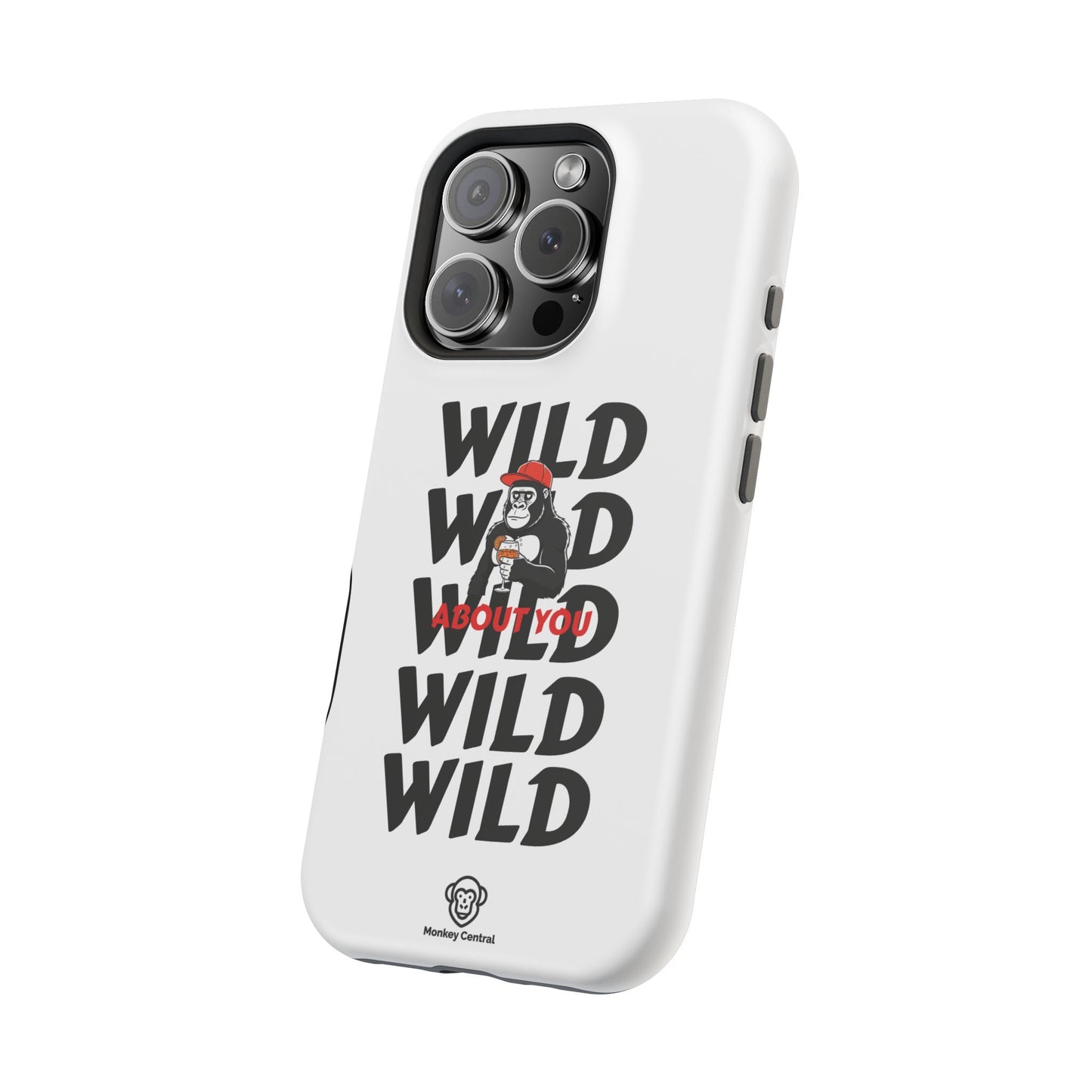 Magnetic impact-resistant phone case "WILD ABOUT YOU"
