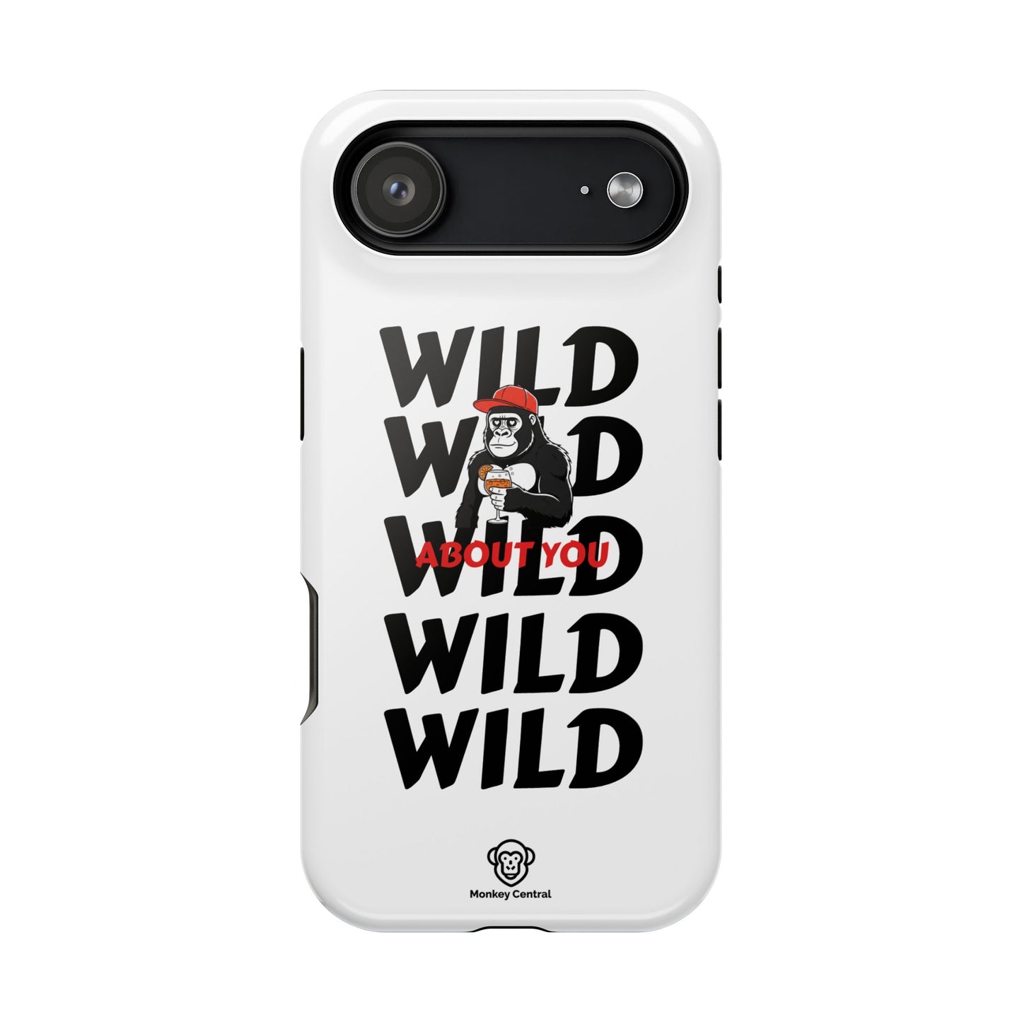 Magnetic impact-resistant phone case "WILD ABOUT YOU"