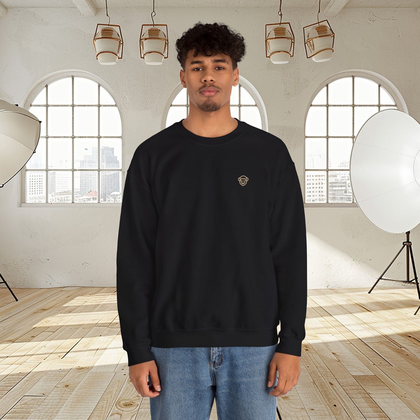 Unisex fit sweatshirt "MONKEY CENTRAL"