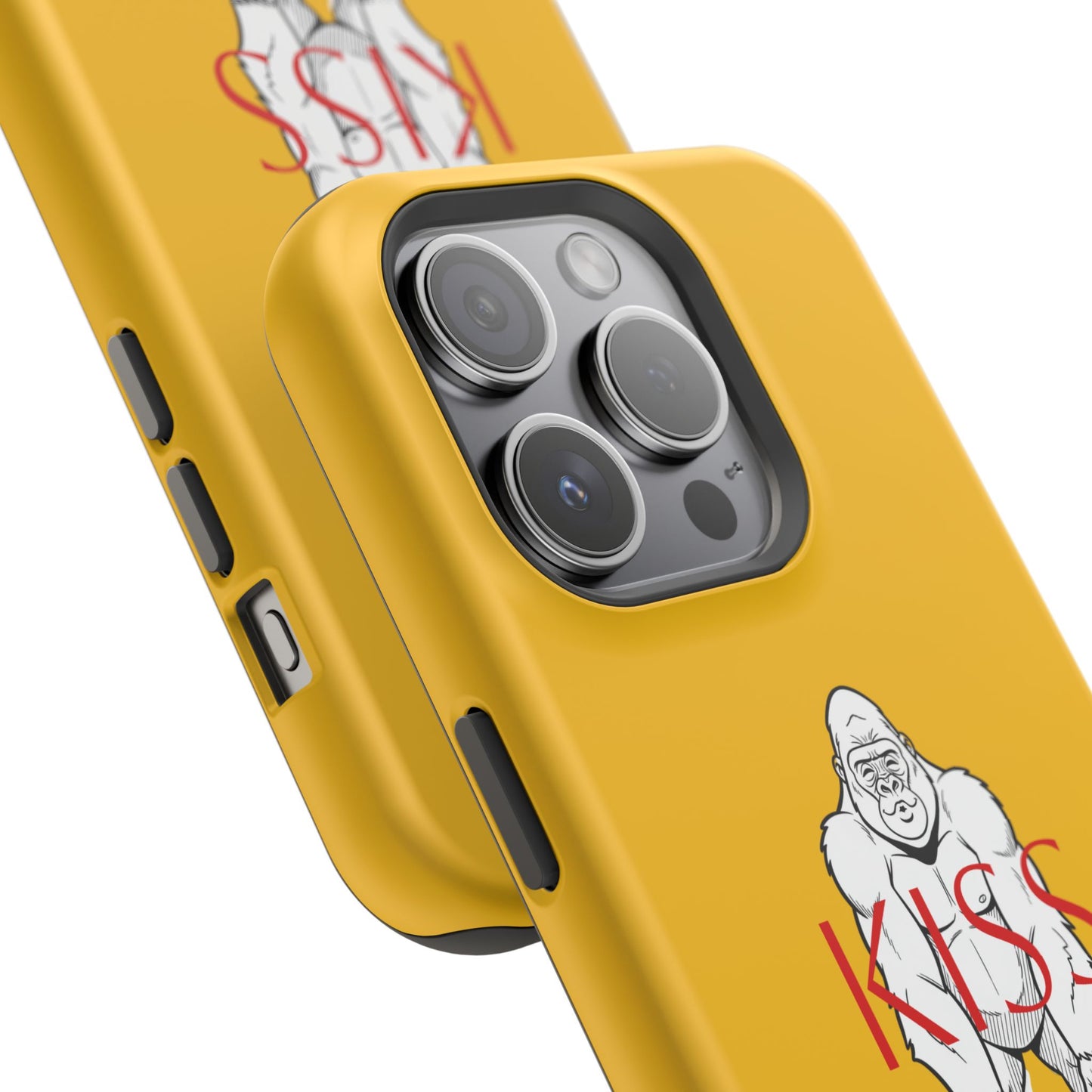 Magnetic impact-resistant phone case "KISS ME NOW"