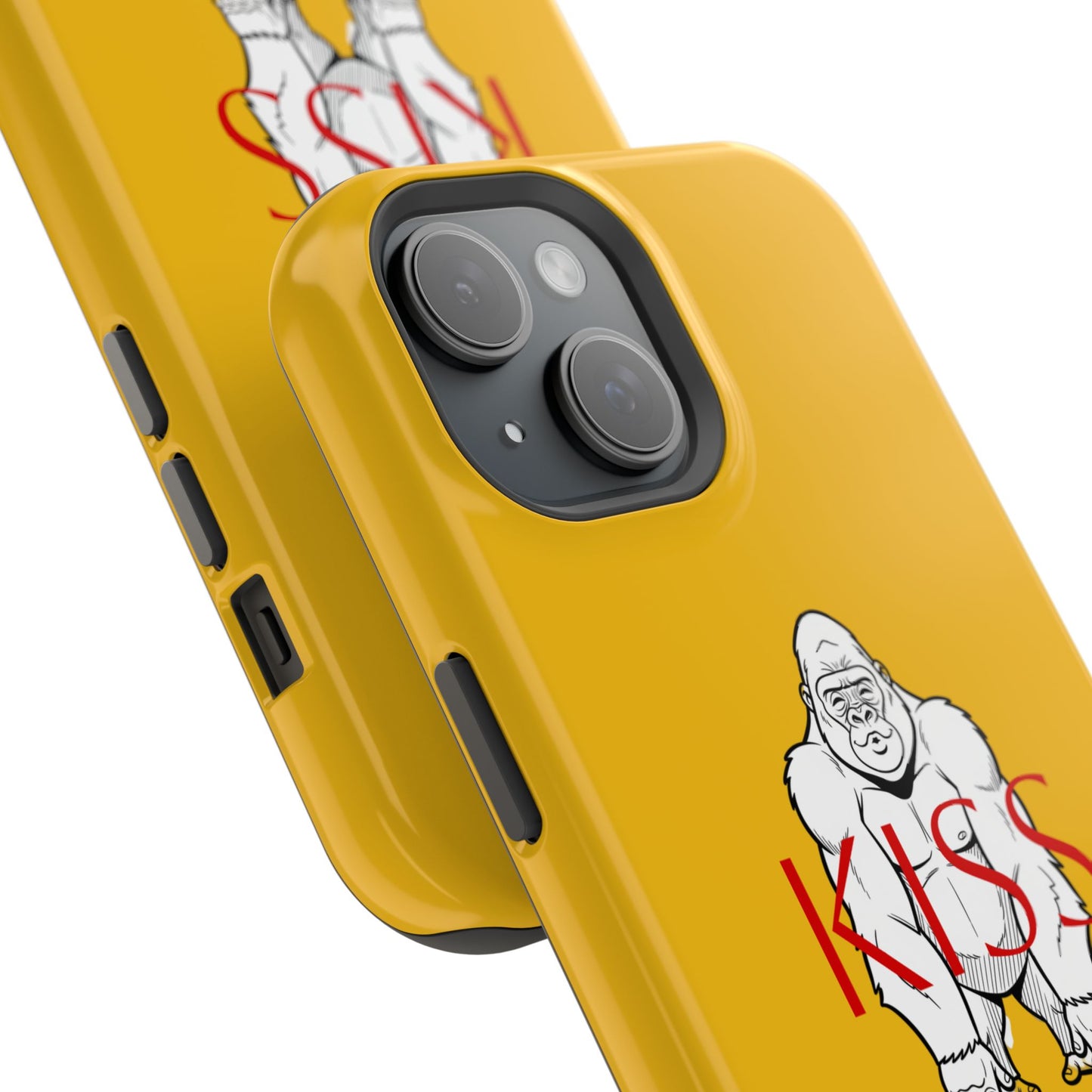 Magnetic impact-resistant phone case "KISS ME NOW"