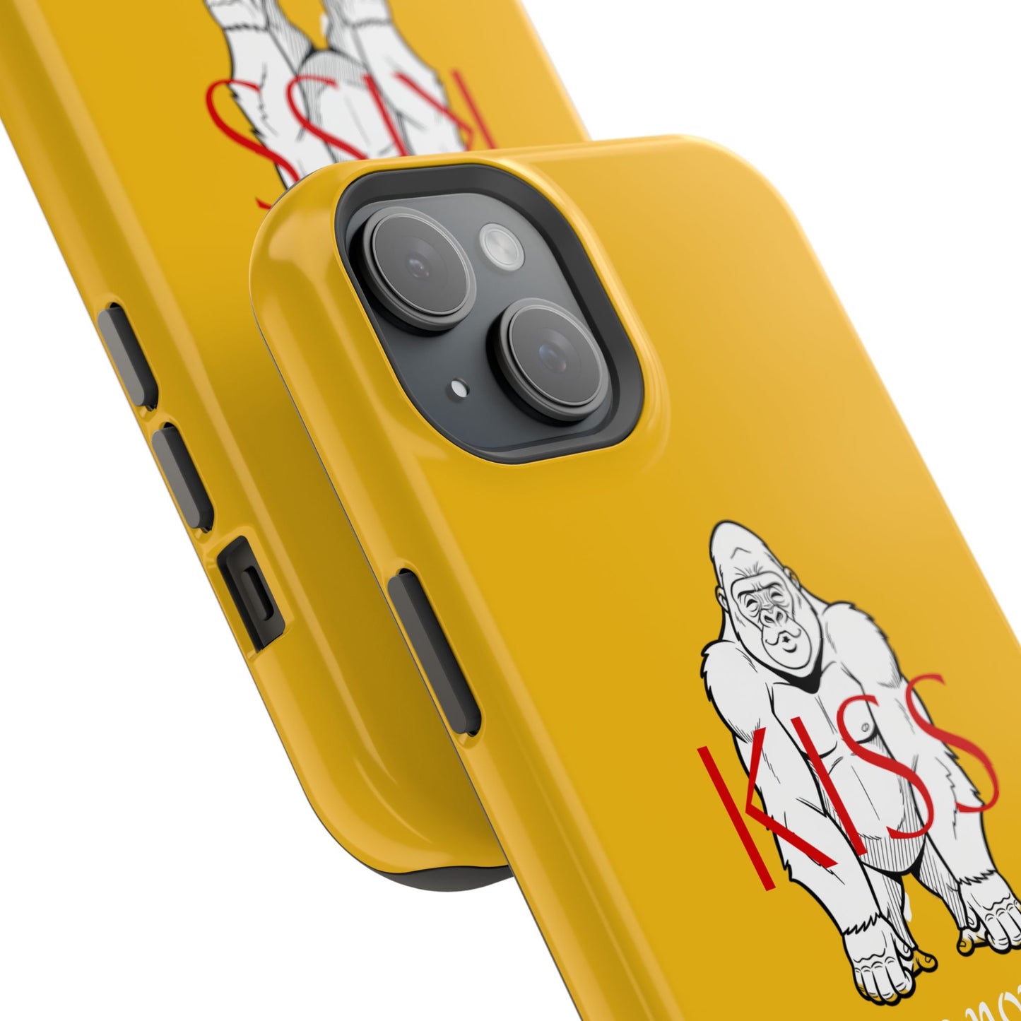 Magnetic impact-resistant phone case "KISS ME NOW"