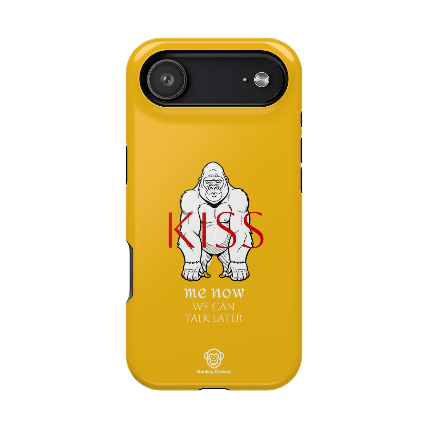 Magnetic impact-resistant phone case "KISS ME NOW"