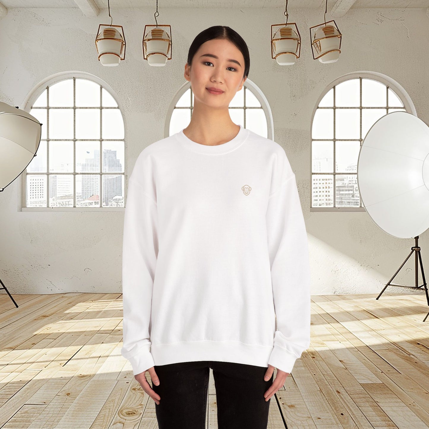 Unisex fit sweatshirt "MONKEY CENTRAL"